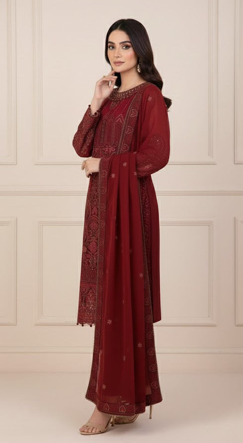 Wedding Collection - Maroon