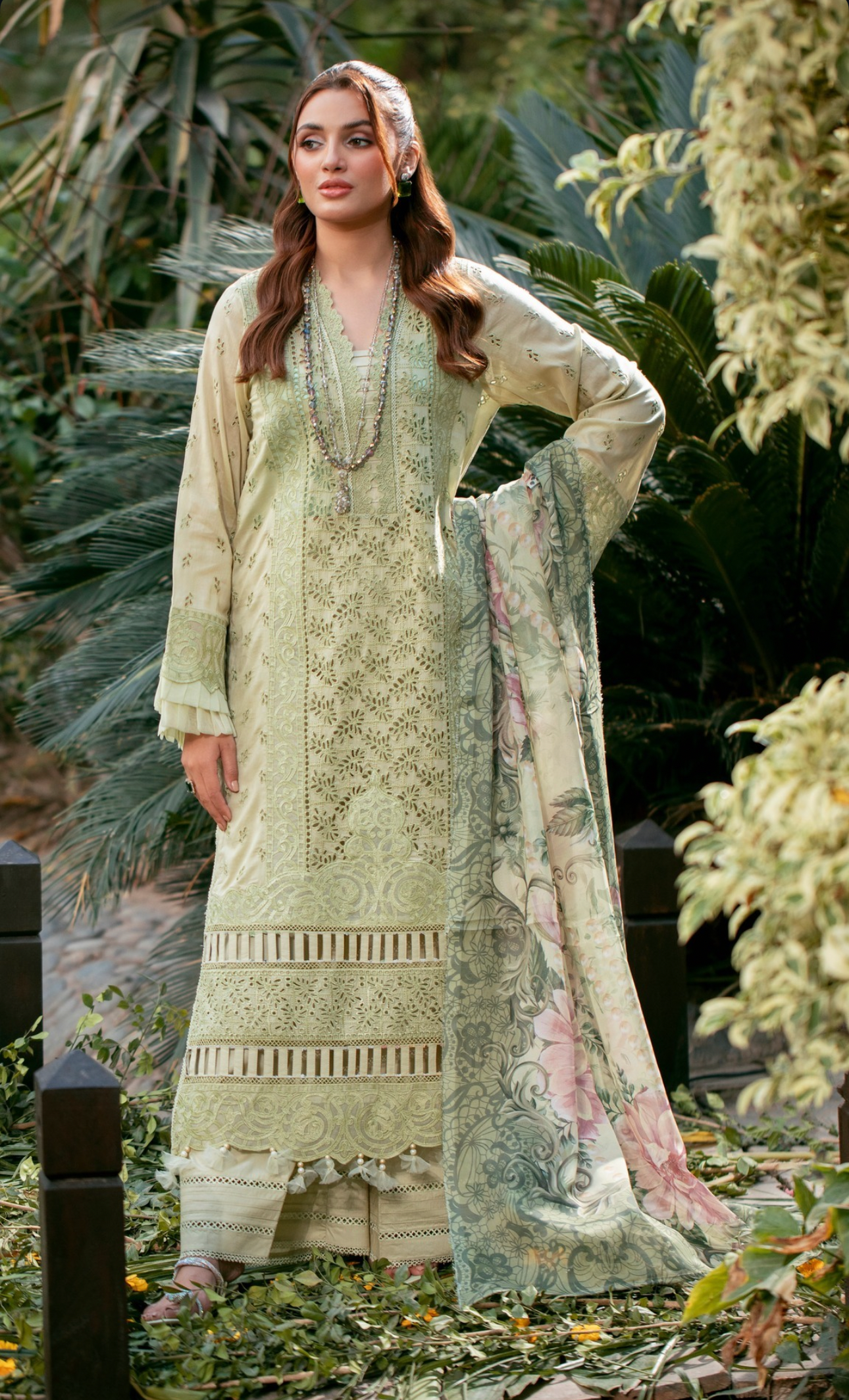 Lawn by Khadija Sheikh - Green