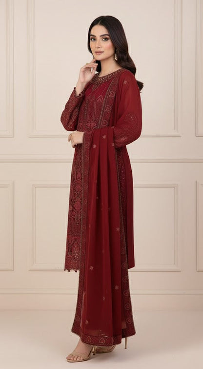 Wedding Collection - Maroon