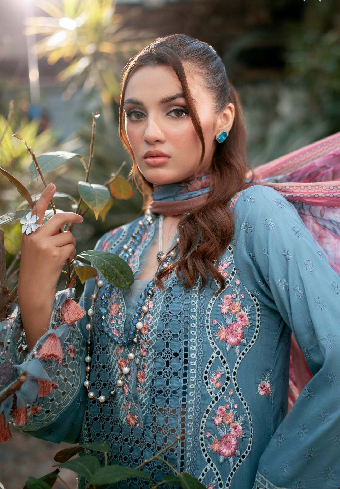 Lawn by Khadija Sheikh - Blue