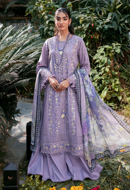 Lawn by Khadija Sheikh - Purple