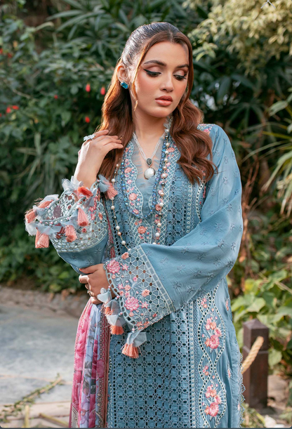 Lawn by Khadija Sheikh - Blue