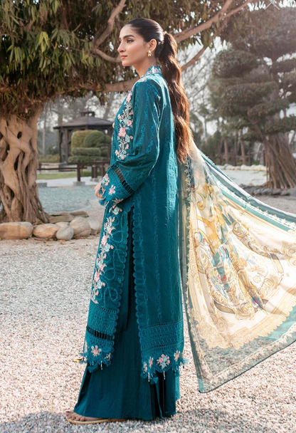 Lawn by Khadija Sheikh - Teal