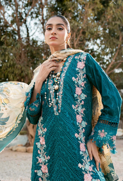 Lawn by Khadija Sheikh - Teal