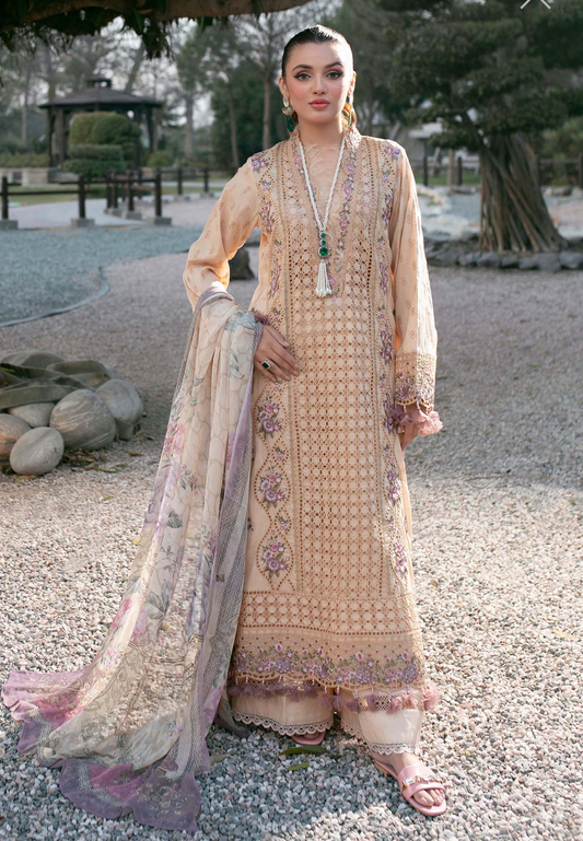 Lawn by Khadija Sheikh - Beige