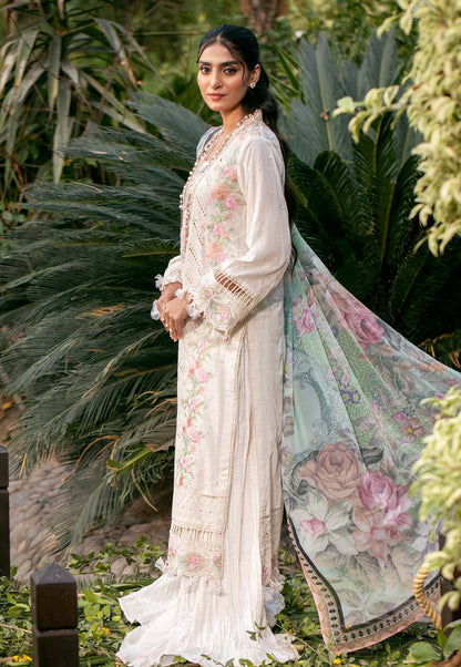 Lawn by Khadija Sheikh - Cream