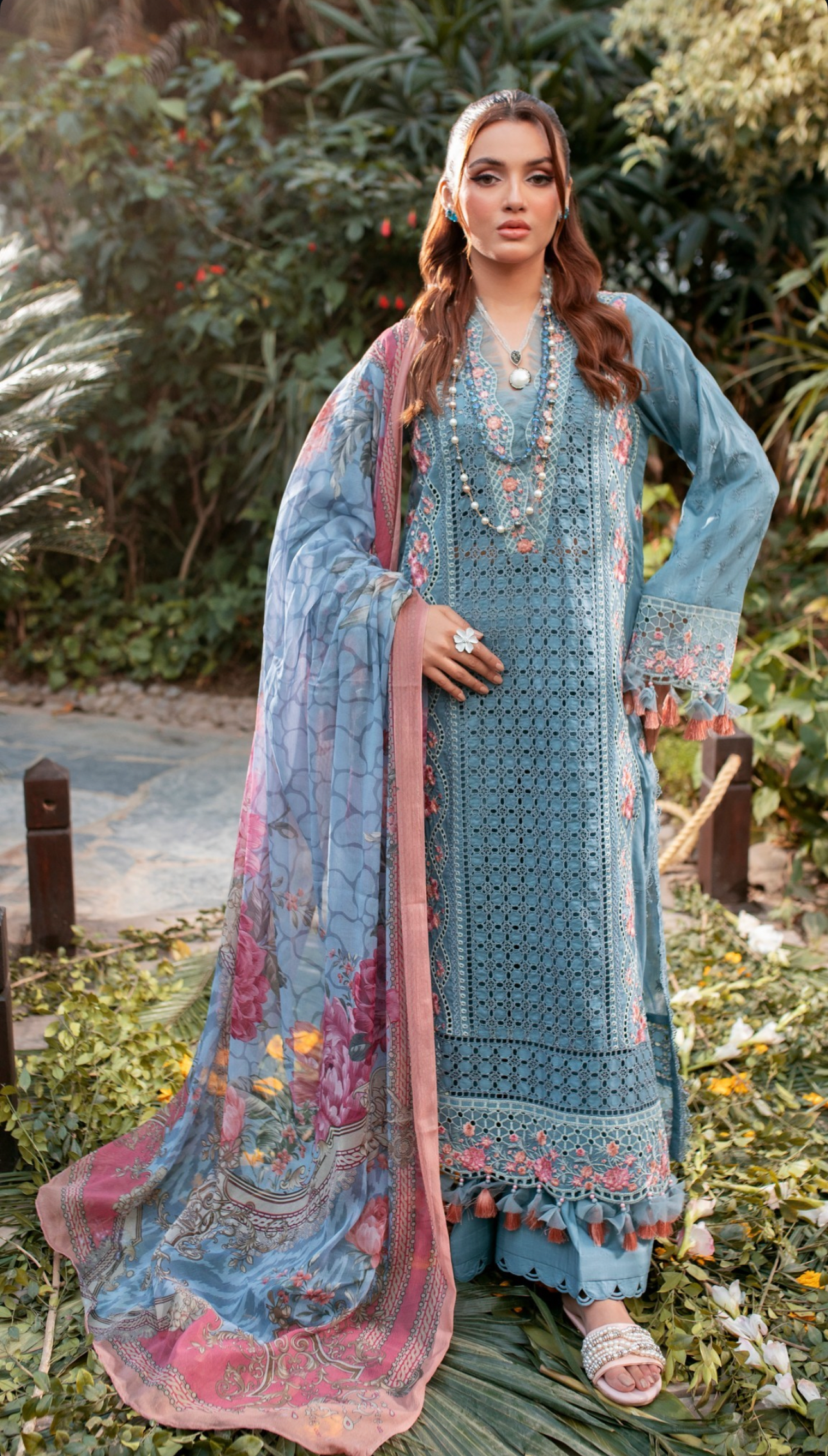Lawn by Khadija Sheikh - Blue